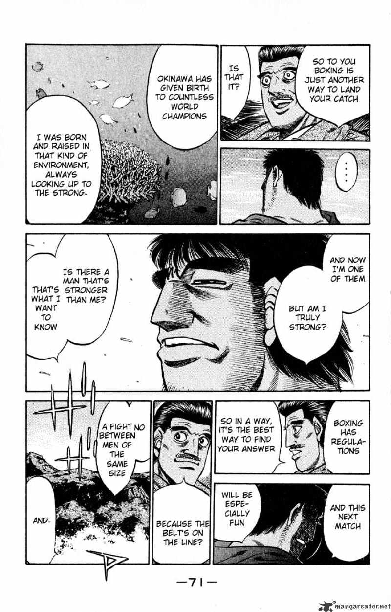 Hajime no Ippo: Fighting Spirit, Chapter 419 image 13